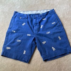 Men’s Ralph Lauren Nautical Knot shorts